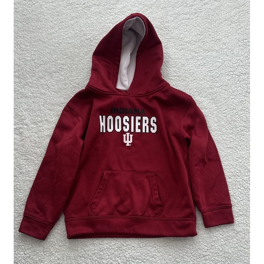 Youth Indiana University Hoosiers IU Hoodie Colosseum Hooded Sweatshirt Size 7